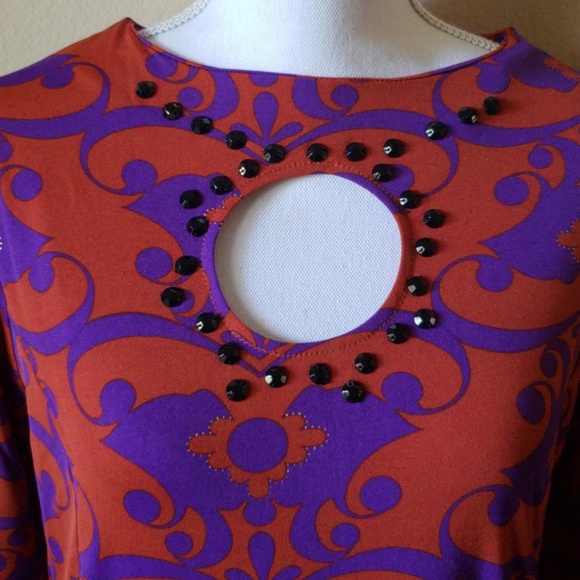 Tracy Negoshian Long Sleeve Dress - Picture 2 of 8